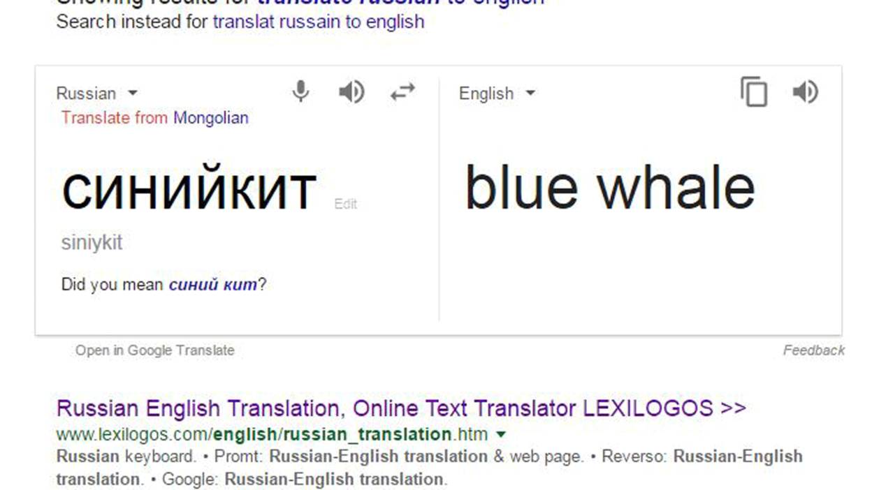 Google translate