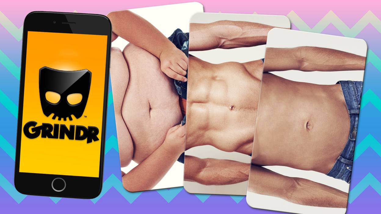 Grindr, body choices.