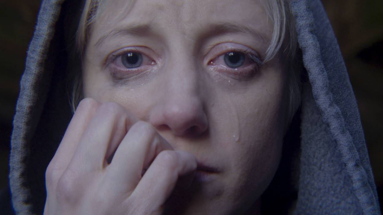 Andrea Riseborough in Black Mirror/Crocodile