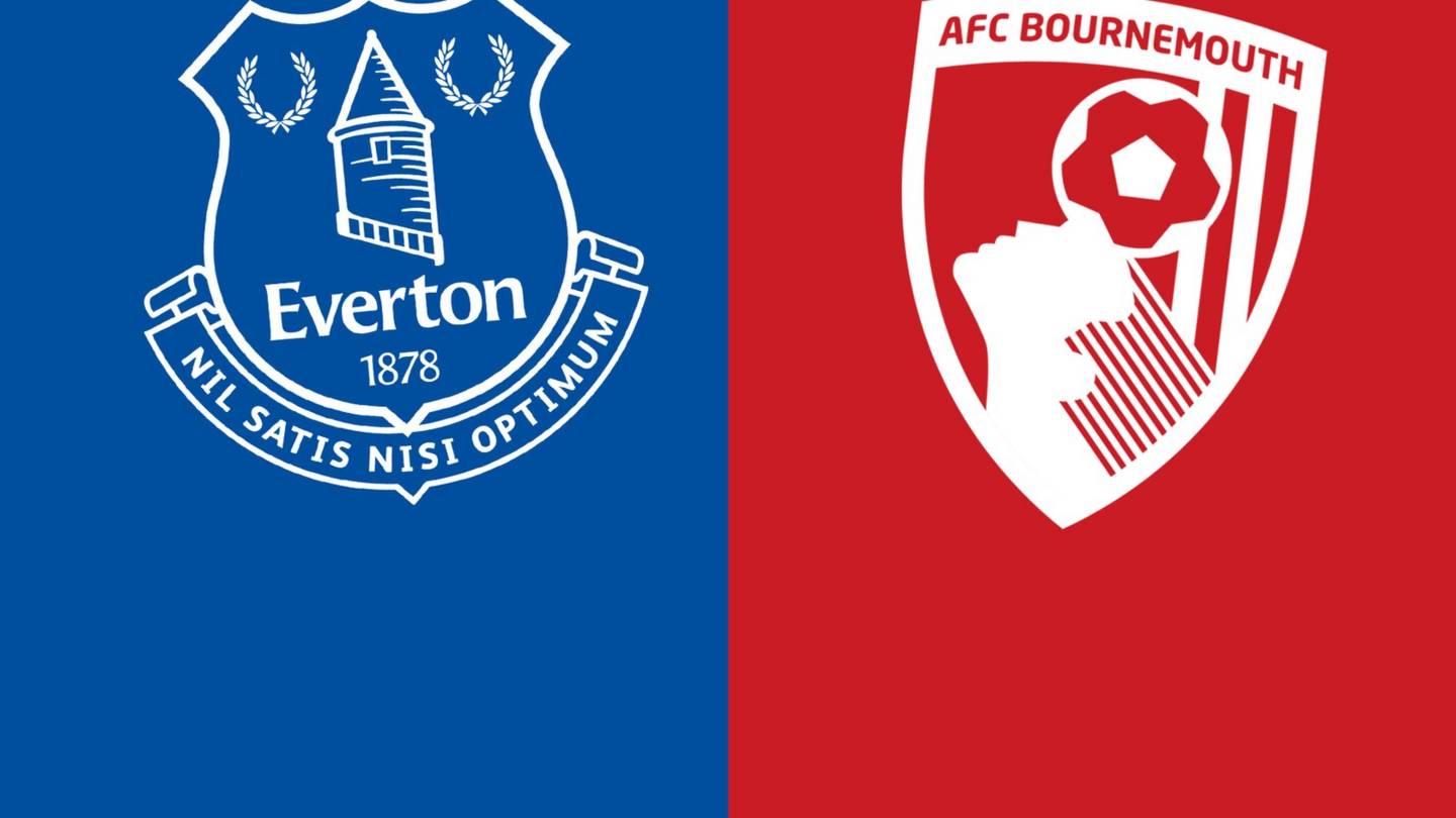 Premier League Everton v AFC Bournemouth  Live  BBC Sport