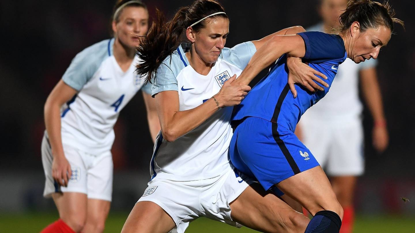 Women's international football England women v France women Live