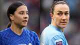 Sam Kerr and Lucy Bronze