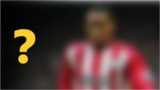 A blurred image of a footballer (for 17 may daily quiz)