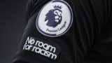 Anti-racist message 'No Room For Racism' on a player's shirt