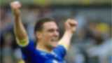A blurred image of a footballer (for 5 April daily quiz)