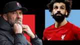 Liverpool manager Jurgen Klopp and forward Mohamed Salah