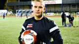 Buxton midfielder Lindon Meikle