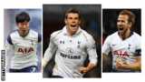Tottenham's Son Heung-Min, Gareth Bale and Harry Kane