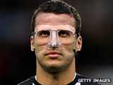 Steven Taylor wearing protective face mask
