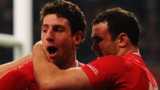 Alex Cuthbert and Jamie Roberts