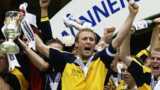 Mark Yates playing for Cheltenham