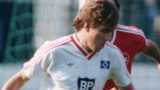 Mark McGhee playing for Hamburg