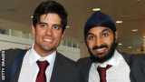 Alastair Cook and Monty Panesar
