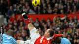 Wayne Rooney's overhead kick versus Manchester City