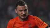 Erik Pieters in action for the Netherlands