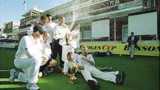 Gloucestershire celebrate at Lord's, 2000