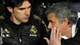 Middlesbrough manager Aitor Karanka (left) working as assistant to Real Madrid manager Jose Mourinho