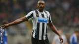 Newcastle striker Shola Ameobi
