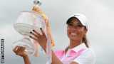 Cheyenne Woods wins the first professional title of her career by winning the Australian Ladies Masters