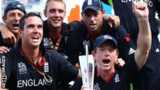 England celebrate winning the World Twenty20 in 2010