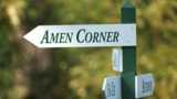 A sign to Amen Corner