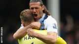 Martin Demichelis and Joe Hart