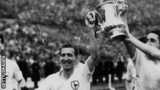 Cliff Jones with the FA Cup