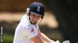 England's Heather Knight in action