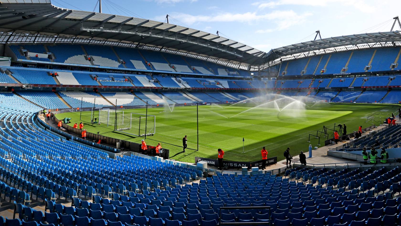 The Etihad Stadium