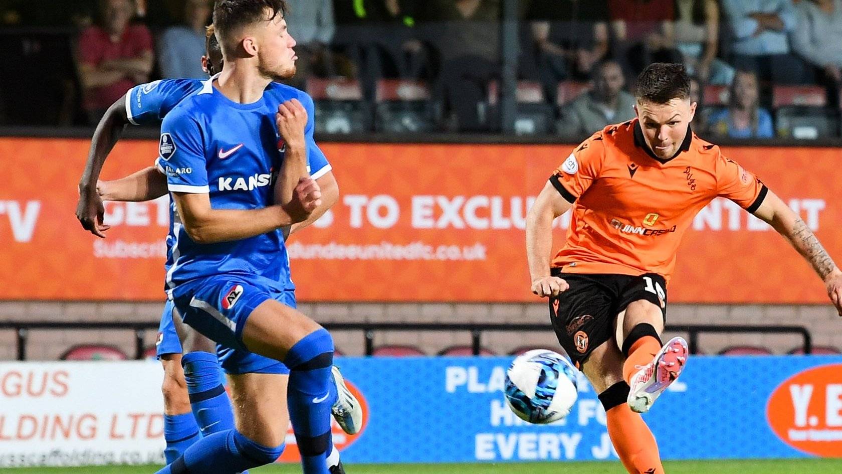 Conference League qualifying Dundee United v AZ TV, radio & text