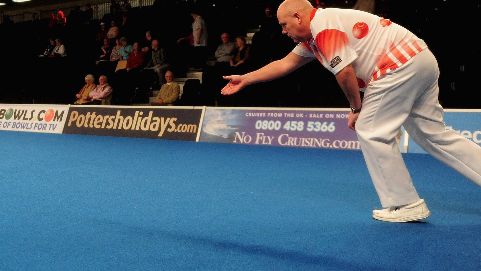 2017 World Indoor Bowls Championships Singles first round and pairs