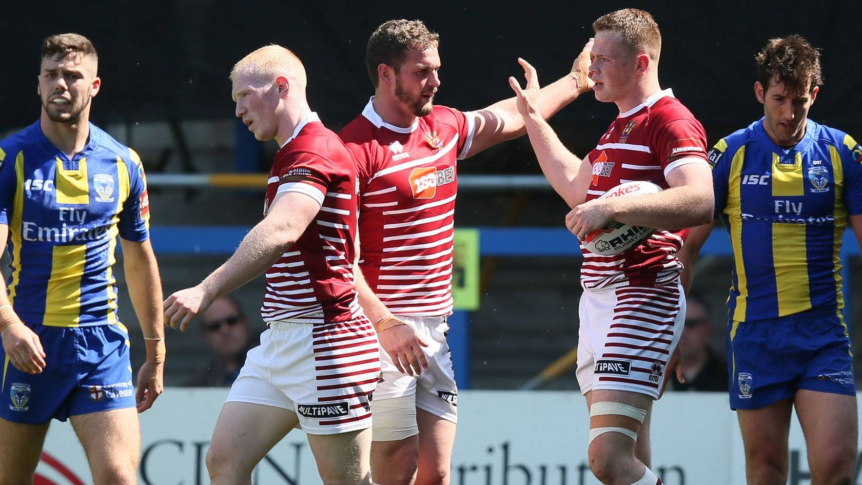 Challenge Cup Quarter-final: Warrington Wolves V Wigan Warriors As It ...