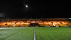 Pitch inspection for Livingston v Dundee United