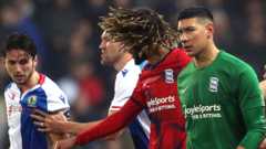 Birmingham report racist abuse in Blackburn draw