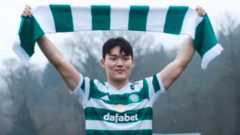 Celtic sign South Korea striker Oh from Suwon