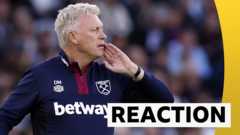 Moyes praise for 'brilliant' West Ham goals
