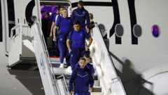 'Excited to get going' - England arrive in Qatar