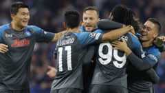 Sensational Napoli smash six goals at Ajax
