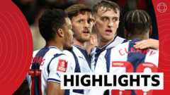 West Brom hammer Chesterfield in FA Cup replay