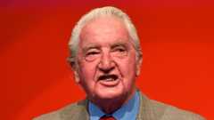 Dennis Skinner at the 2018 Labour Party Conference