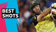 Glenn Maxwell hits 54 for Australia - best shots