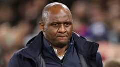 Vieira 'troubled' by lack of black managers