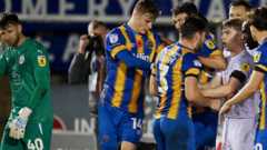 Shrewsbury and Barnsley fined £6,000 for flare-up