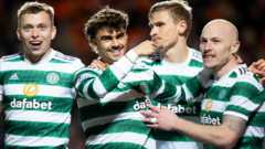 Celtic beat Dundee Utd to restore nine-point lead