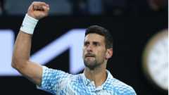 Injured Djokovic battles through but Ruud out