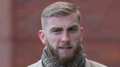 Footballer's relief after being cleared of assault