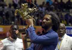 Alain Gomis, winner of the 25th Pan-African Film and Television Festival (FESPACO) top award.