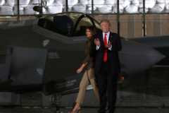 ترامب وزوجته