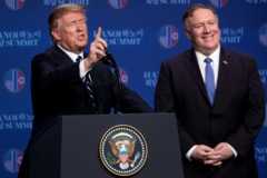 Chia sẻ tại buổi họp báo sau hội nghị tại Hà Nội, ông Trump cho biết chưa có kế hoạch nào cho buổi hội nghị lần ba.