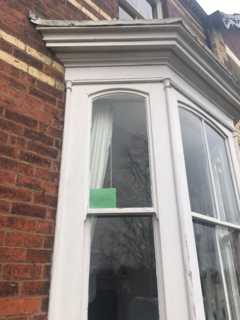 Green square displayed in windon